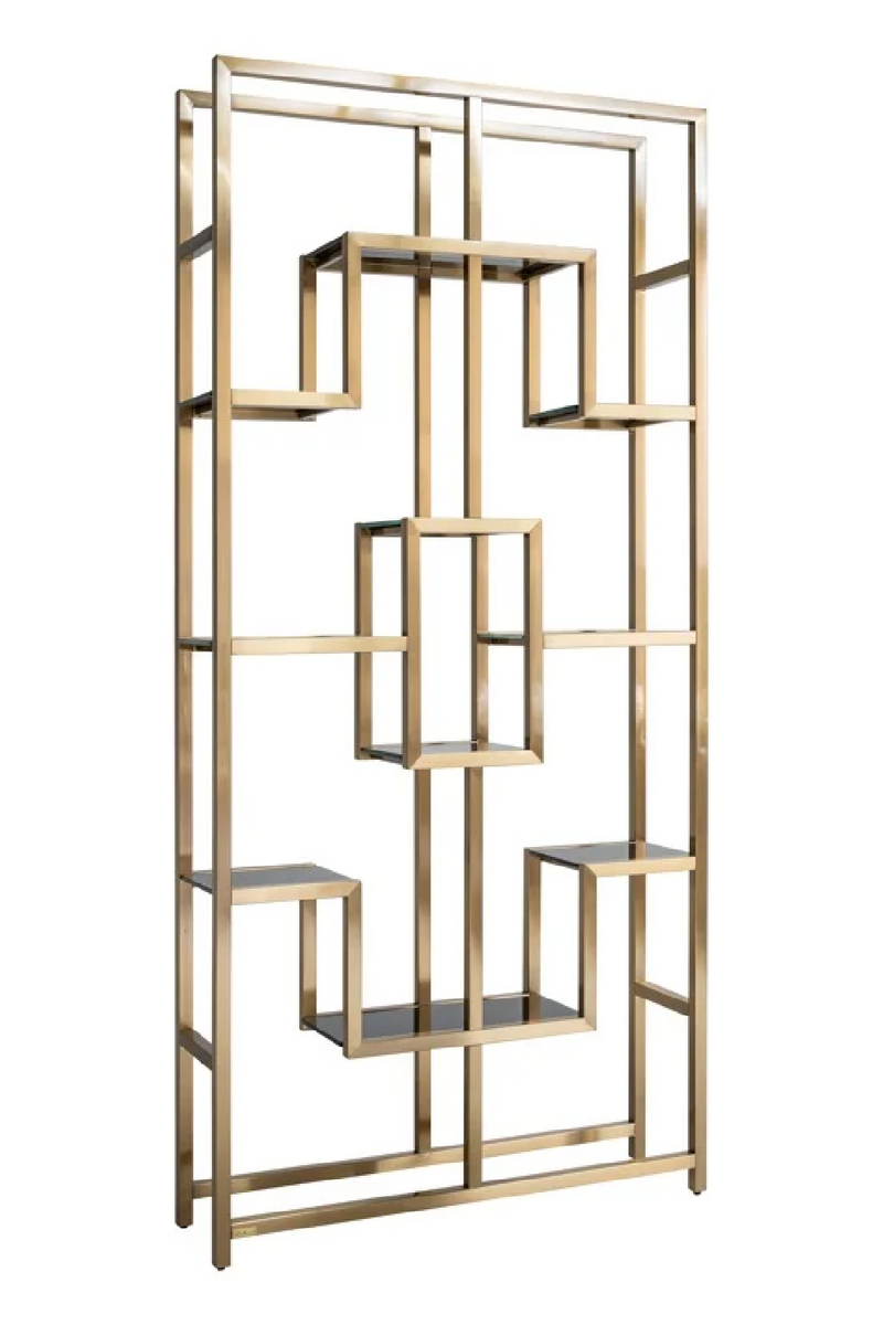 Geometrical Gold Cabinet | OROA Magnus | Oroatrade.com