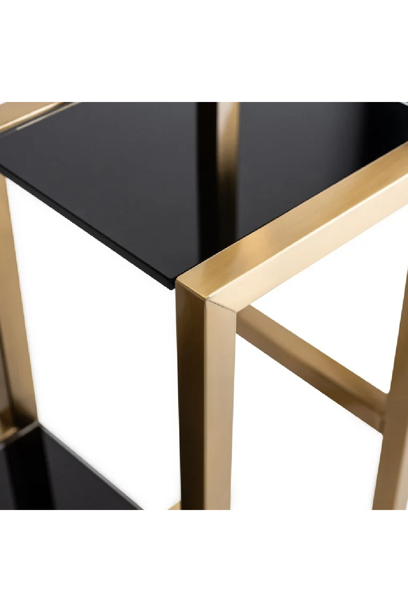 Geometrical Gold Cabinet | OROA Magnus | Oroatrade.com