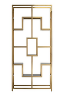 Geometrical Gold Cabinet | Richmond Interiors Magnus | Oroatrade.com
