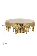 Gold Drip Cakeplate | Richmond Interiors Carmona | Oroatrade.com