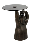 Bronze Sculpture End Table | Richmond Interiors Ape | Oroatrade.com