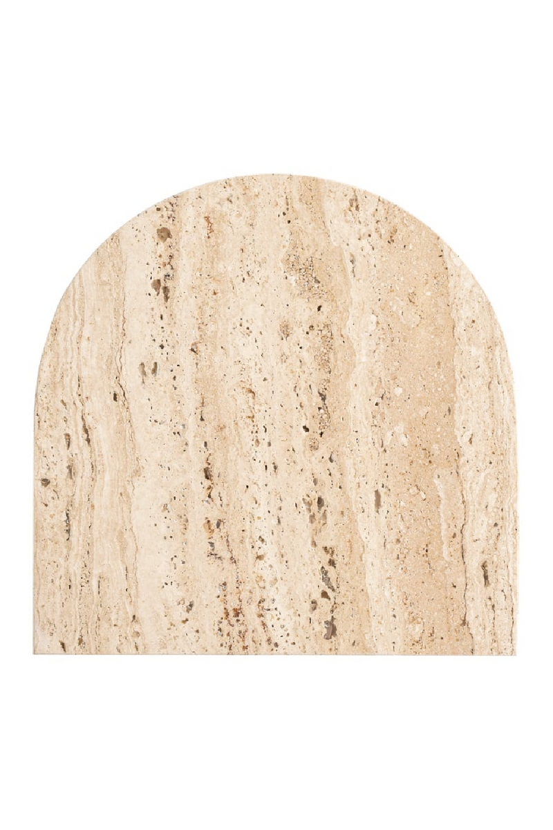 Travertine Modern End Table | OROA Costello | Oroatrade.com