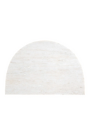 Marble Semi-Circle End Table | Richmond Interiors Lansky | Oroatrade.com