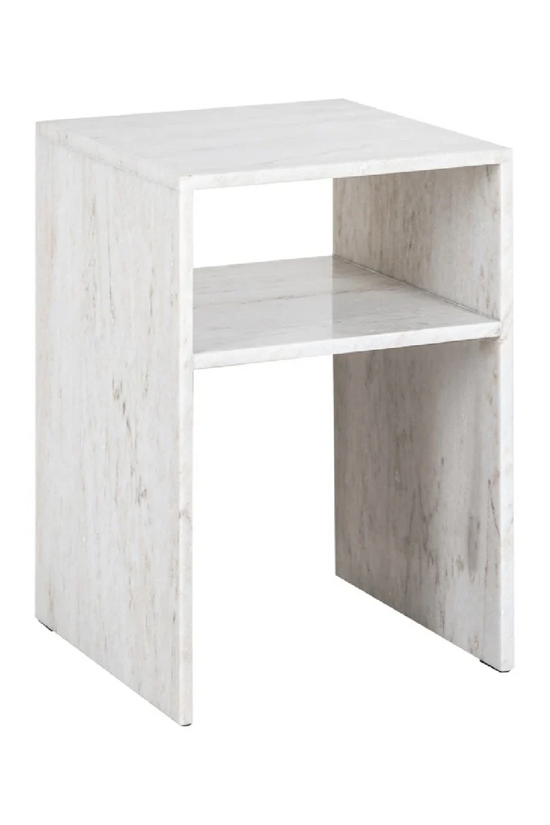 Marble Beige End Table | OROA Moran | Oroatrade.com