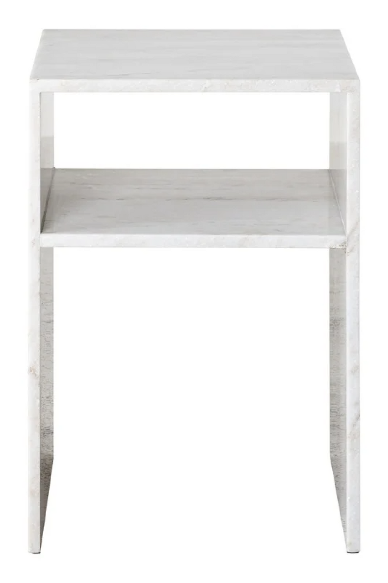 Marble Beige End Table | OROA Moran | Oroatrade.com