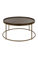 Brown Leather Coffee Table | Richmond Interiors Zillon | Oroatrade.com