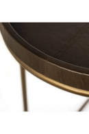 Brown Leather Console Table | Richmond Interiors Zillon | Oroatrade.com