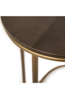 Brown Leather Sofa Table | Richmond Interiors Zillon | Oroatrade.com
