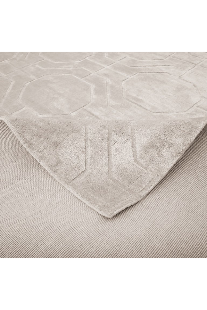 Off-White Viscose Carpet | OROA Flynn | Oroatrade.com