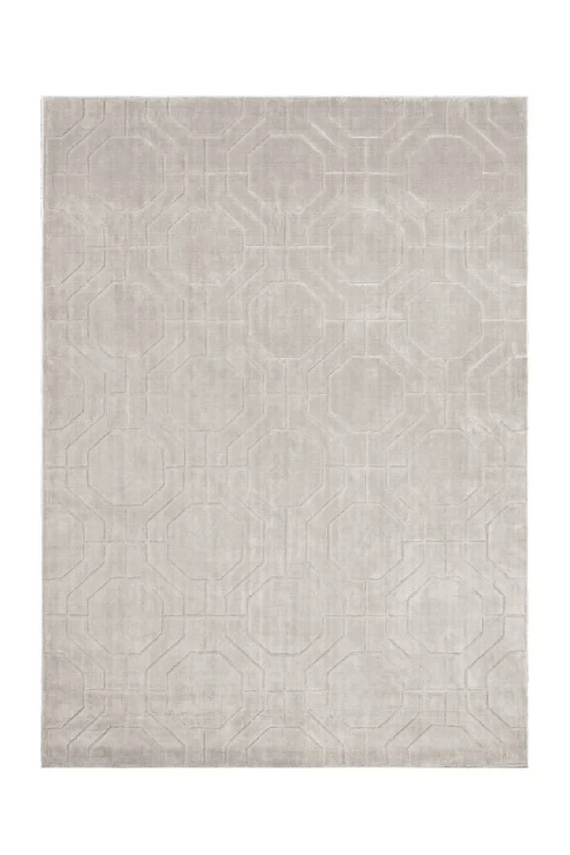 Off-White Viscose Carpet | OROA Flynn | Oroatrade.com