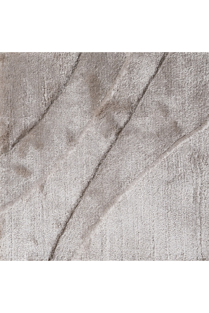 Organic-Shaped Viscose Carpet | OROA Addison | Oroatrade.com