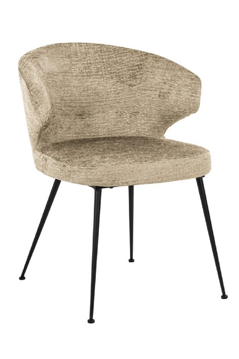 Contemporary Curved Dining Chair | OROA Xandra | Oroatrade.com