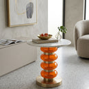 White Marble Side Table | Richmond Interiors Boann