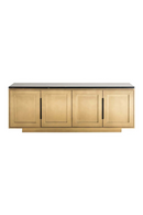 Gold 4-Door Sideboard | Richmond Interiors Finsbury | Oroatrade.com