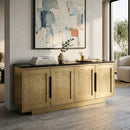 Gold 4-Door Sideboard | Richmond Interiors Finsbury | Oroatrade.com