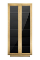 Gold 2-Door Cabinet | Richmond Interiors Finsbury | Oroatrade.com