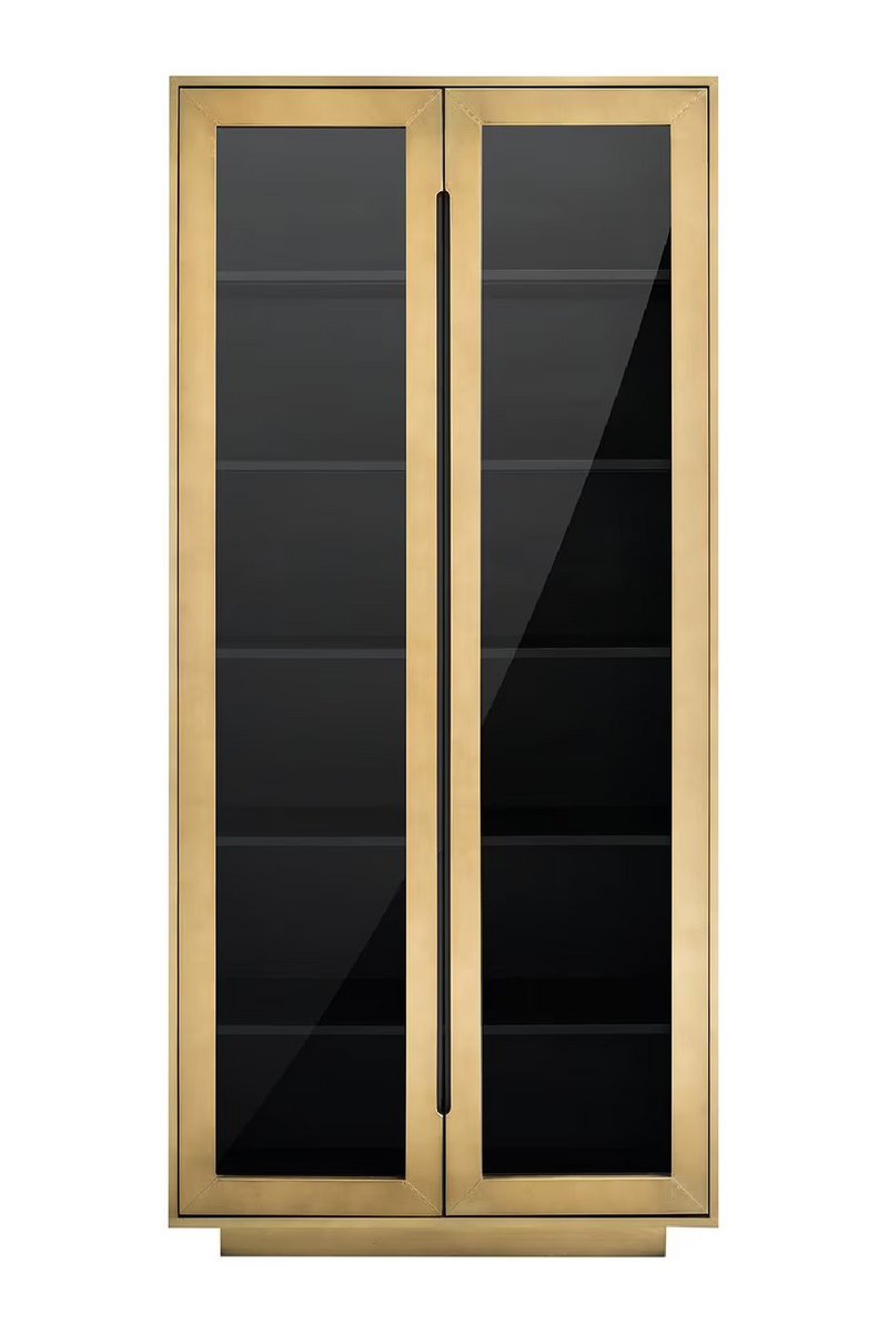 Gold 2-Door Cabinet | OROA Finsbury | Oroatrade.com