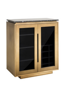 Gold 2-Door Sideboard | Richmond Interiors Finsbury | Oroatrade.com