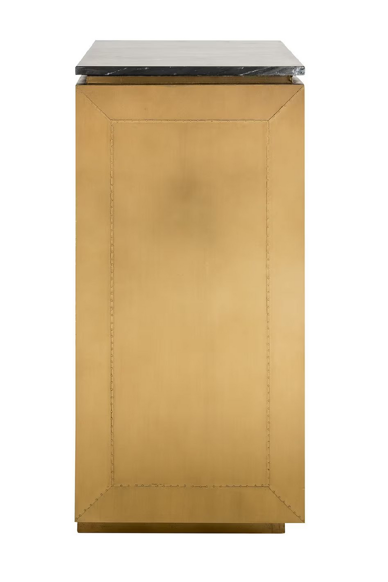 Gold 2-Door Sideboard | OROA Finsbury | Oroatrade.com