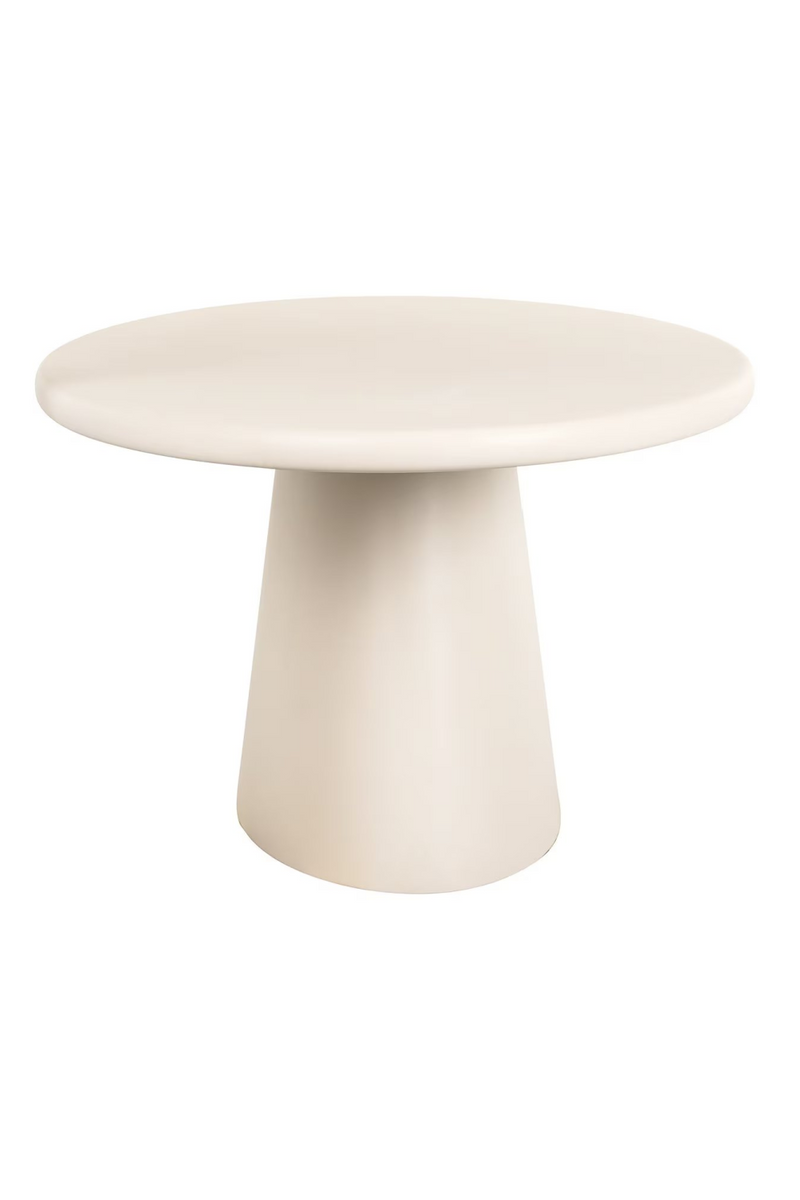 Beige Pedestal Dining Table | OROA Clayton | Oroatrade.com