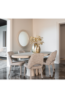 Beige Asymmetrical Mirror | Richmond Interiors Clayton | Oroatrade.com