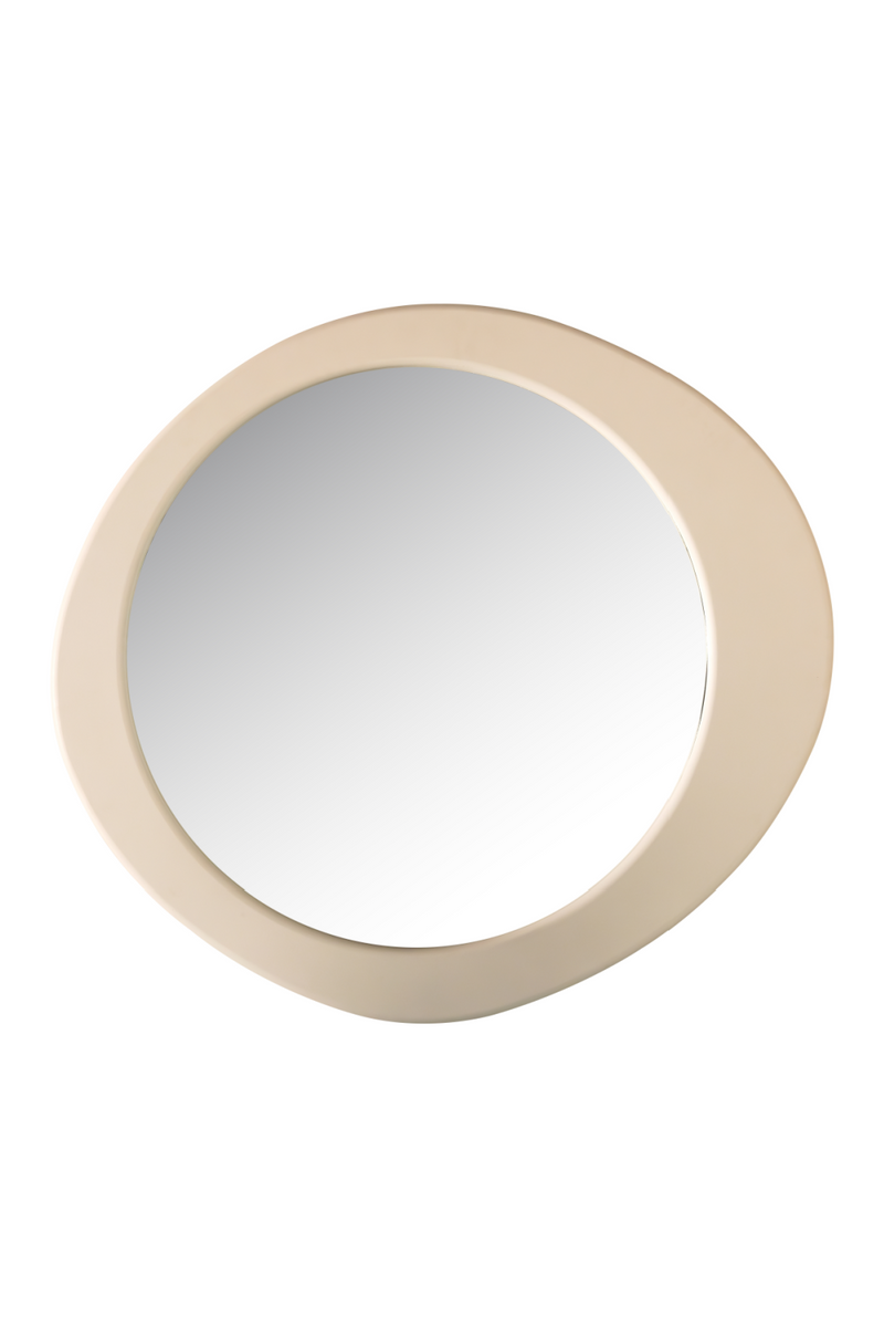 Beige Asymmetrical Mirror | OROA Clayton | Oroatrade.com