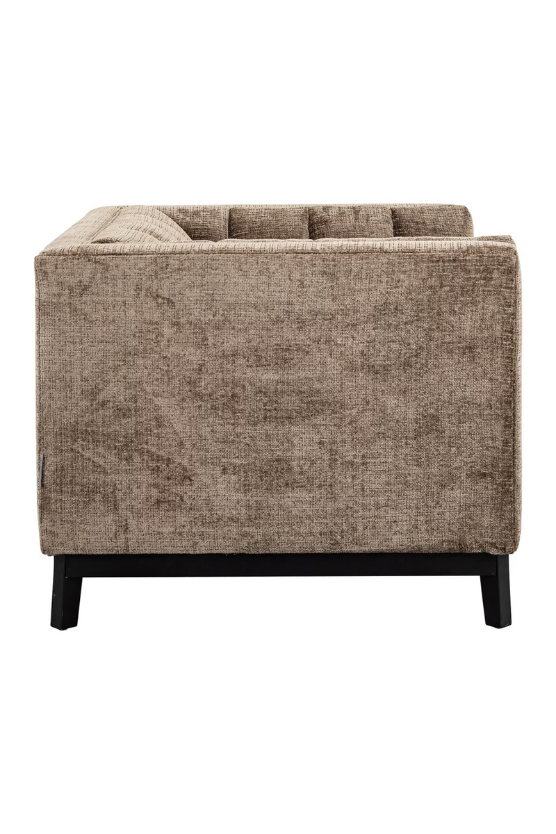 Taupe Chenille Lounge Chair | OROA Beaudy | Oroatrade.com