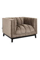 Taupe Chenille Lounge Chair | Richmond Interiors Beaudy | Oroatrade.com