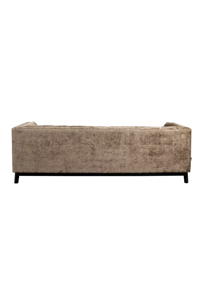 Taupe Chenille Channeled Sofa | OROA Beaudy | Oroatrade.com