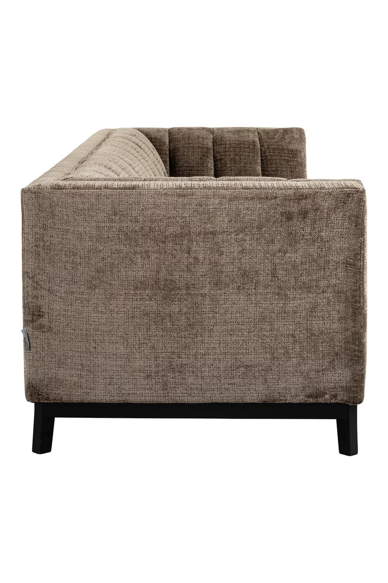 Taupe Chenille Channeled Sofa | OROA Beaudy | Oroatrade.com