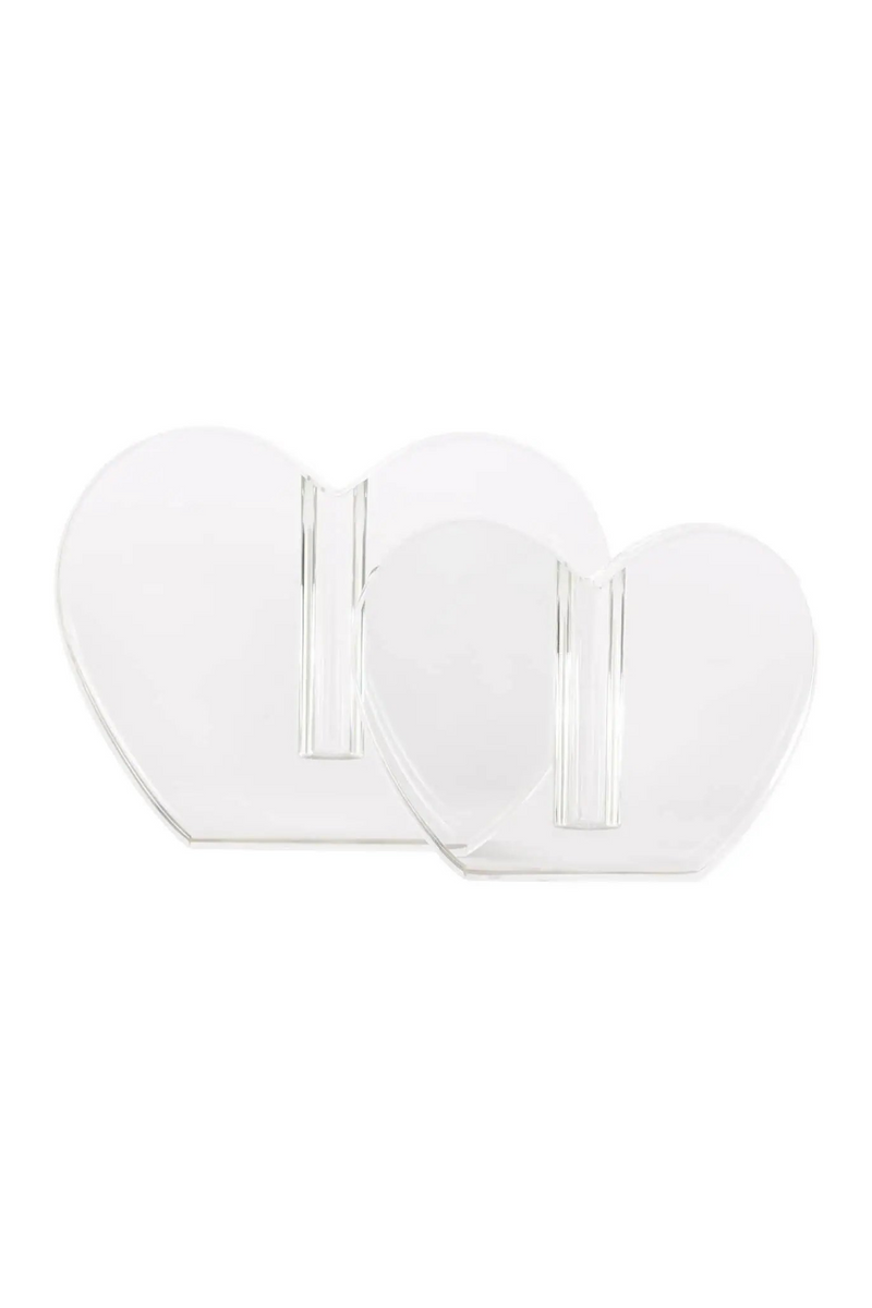 Heart Shaped Glass Candle Holder | OROA Sana | Oroatrade.com