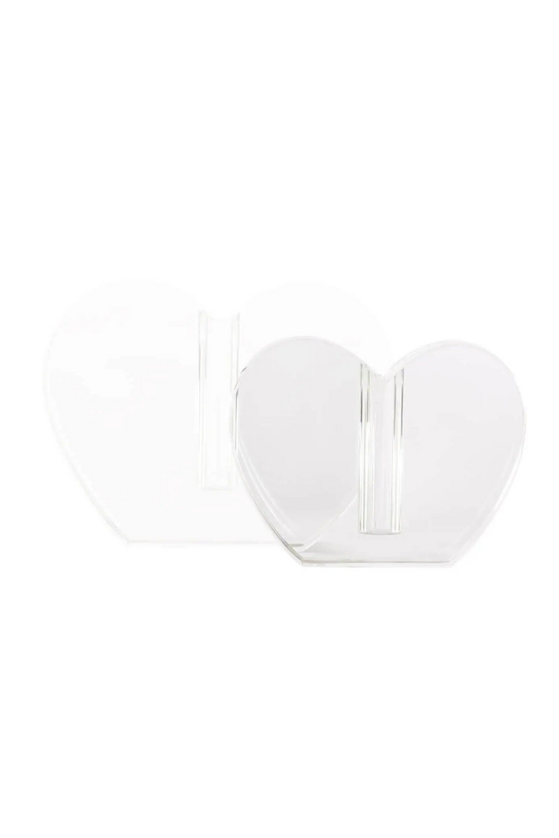 Heart Shaped Glass Candle Holder | OROA Sana | Oroatrade.com