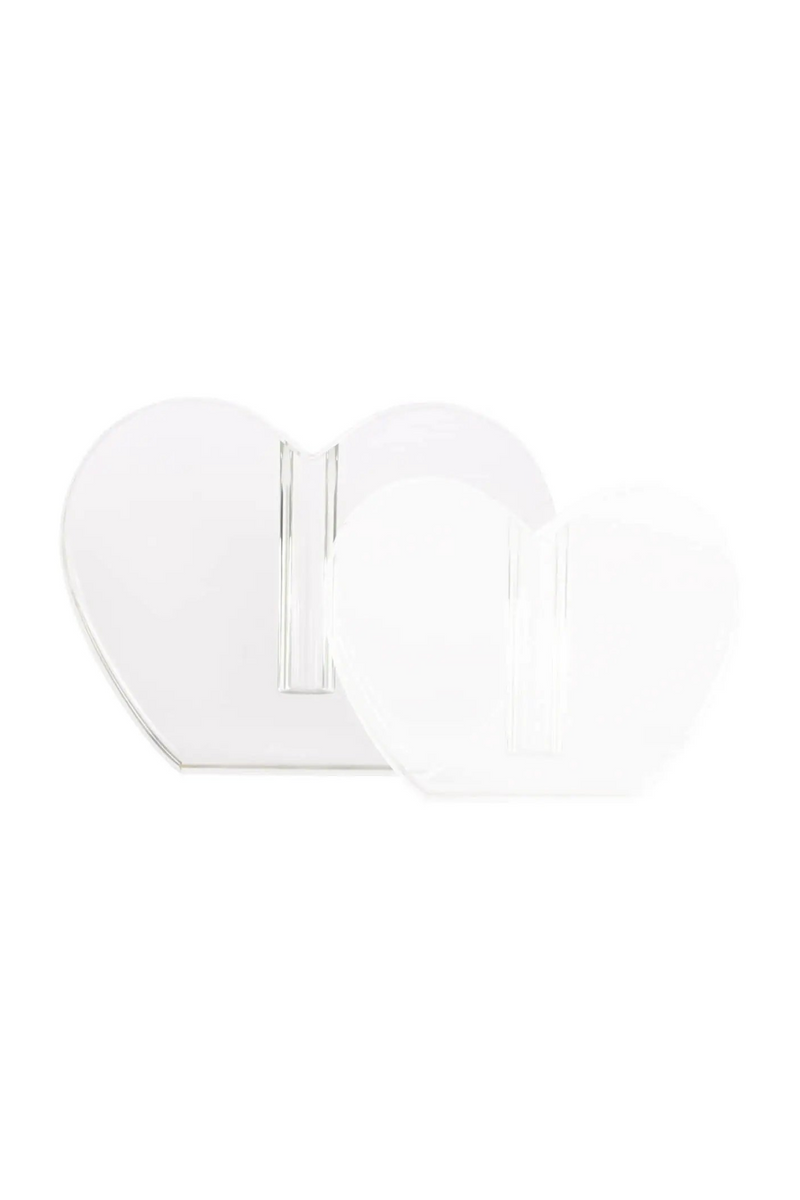 Heart Shaped Glass Candle Holder | OROA Sana | Oroatrade.com