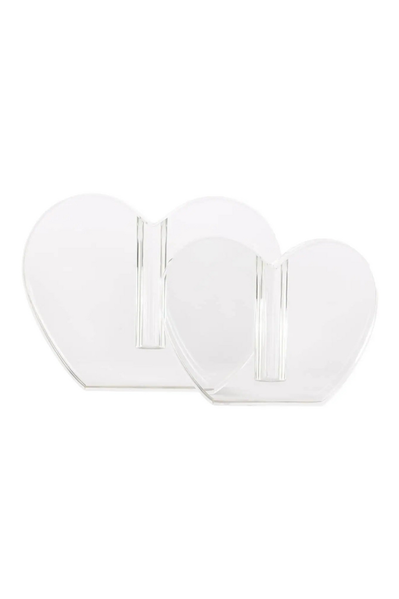 Heart Shaped Glass Candle Holder | OROA Sana | Oroatrade.com