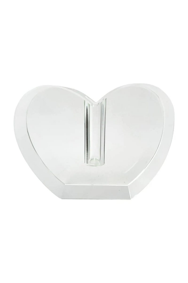 Heart Shaped Glass Candle Holder | OROA Sana | Oroatrade.com