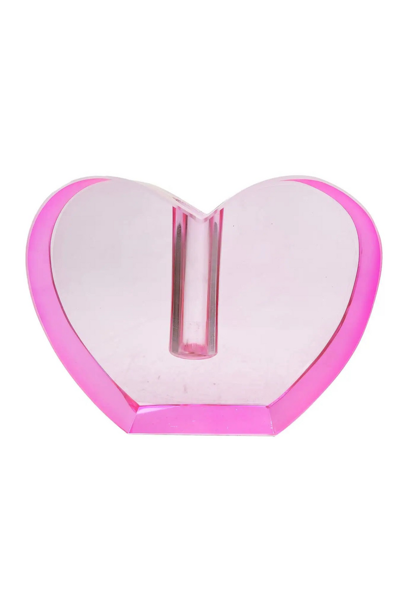 Pink Glass Candle Holder | OROA Sanae | Oroatrade.com