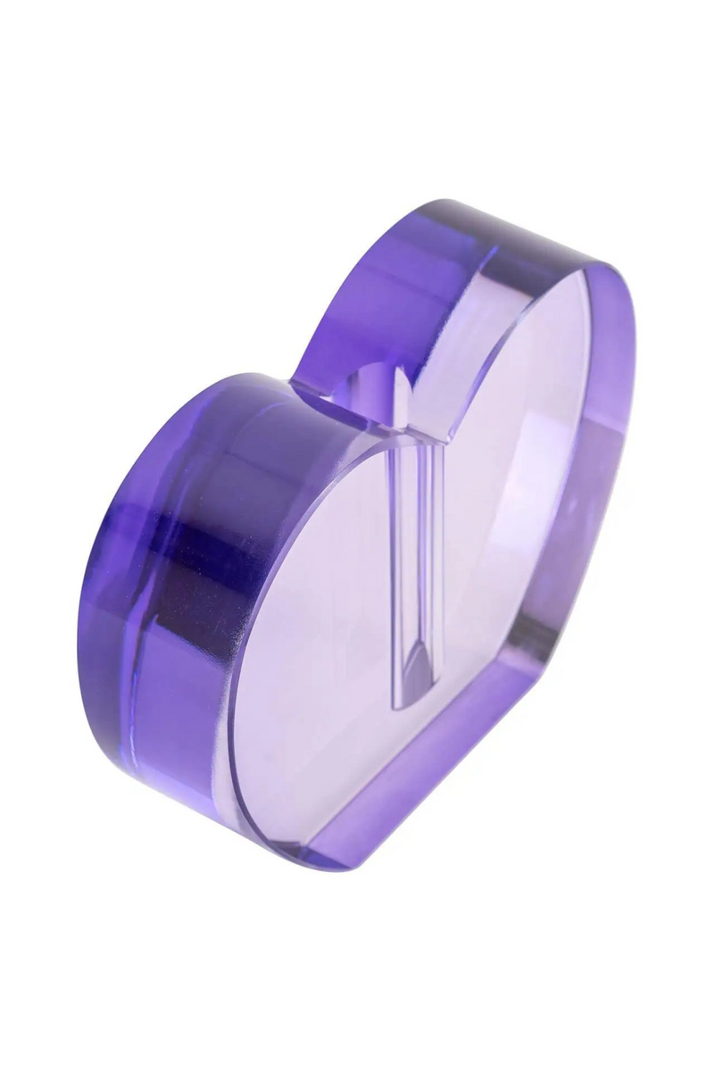 Purple Glass Candle Holder | OROA Tanna | Oroatrade.com