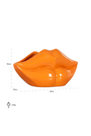 Lips Glossy Vase | Richmond Interiors Lippo | Oroatrade.com