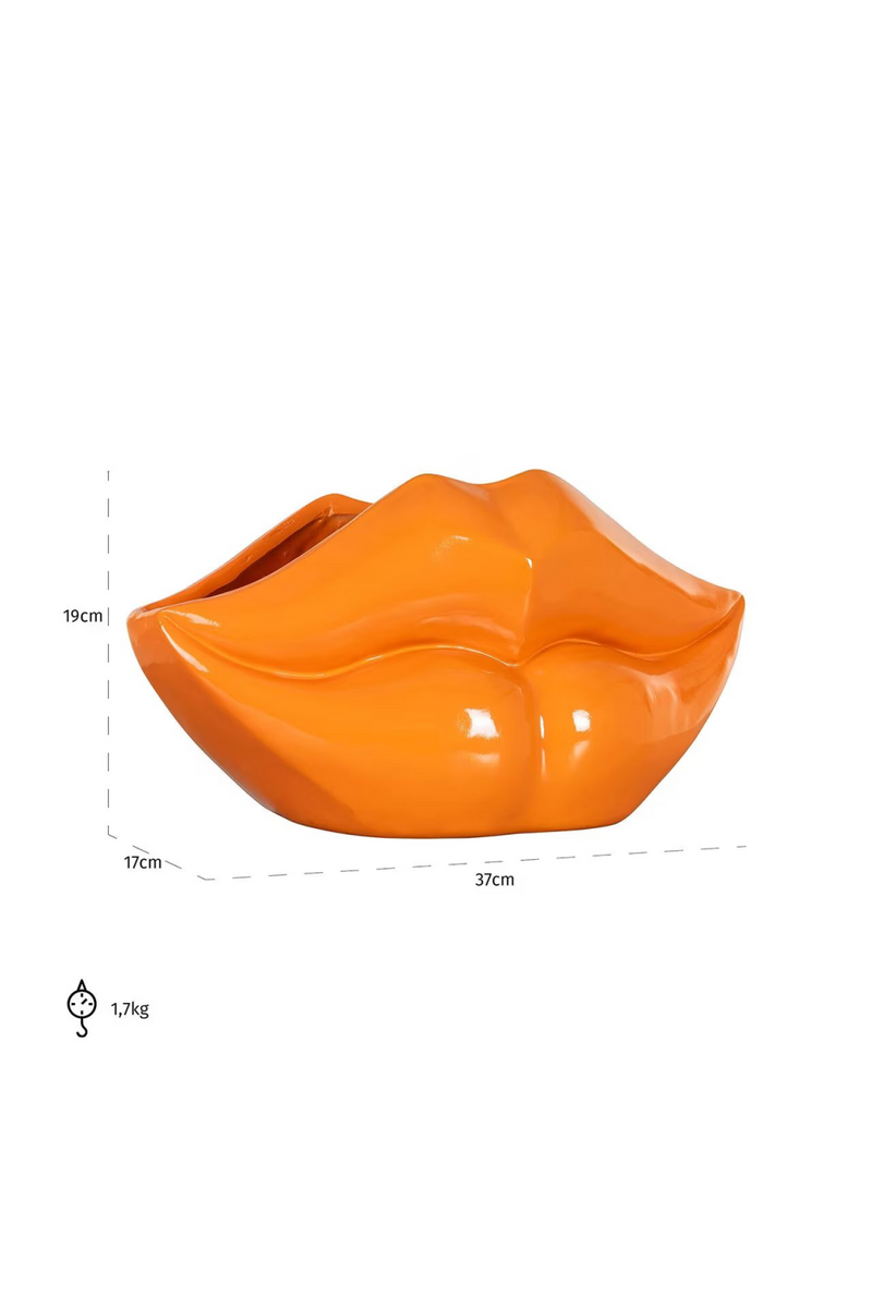 Lips Glossy Vase | OROA Lippo | Oroatrade.com