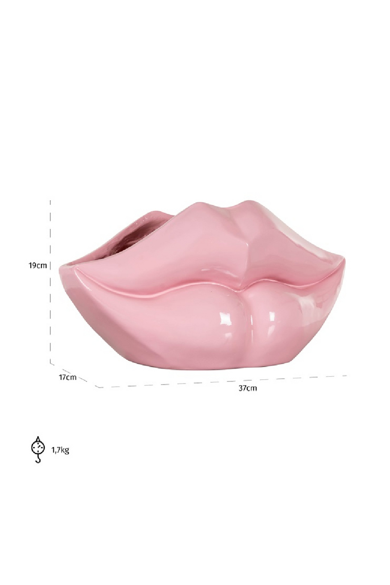 Lips Glossy Vase | OROA Lippo | Oroatrade.com