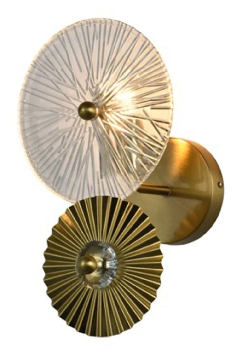 Round Fluted Wall Lamp | OROA Otis | Oroatrade.com