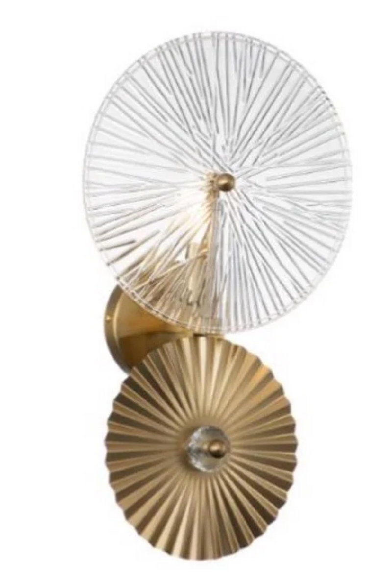 Round Fluted Wall Lamp | OROA Otis