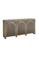 Gold Cladded 3-Door Sideboard | Richmond Interiors Les Arcs | Oroatrade.com