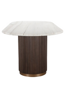 Ribbed Wood Base Dining Table | Richmond Interiors Mayfield | Oroatrade.com