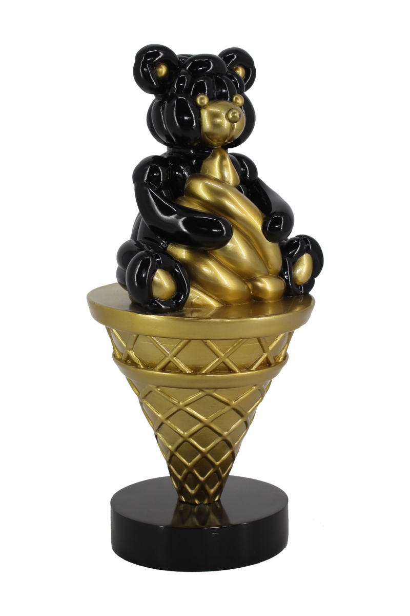 Bear On Cone Decorative Object | OROA Harly | Oroatrade.com