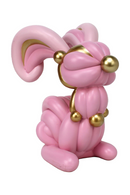 Pink Sculpture Decorative Object | Richmond Interiors Rabbit | Oroatrade.com
