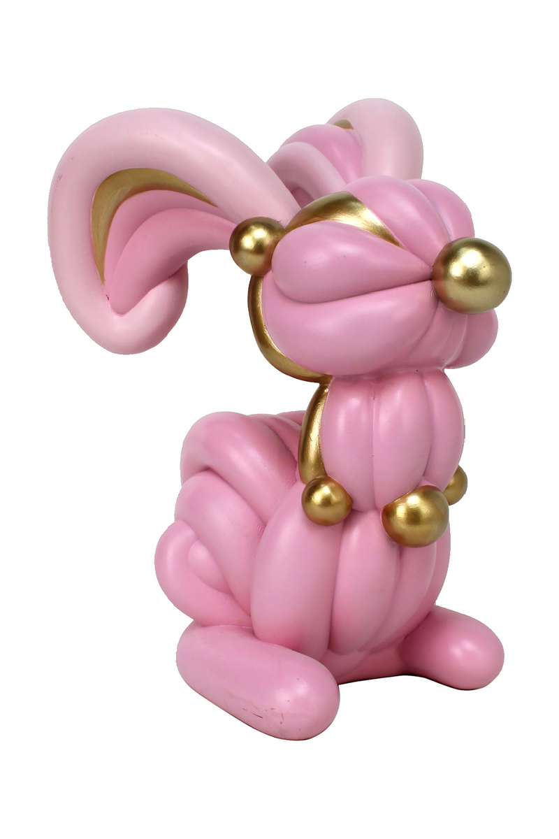 Pink Sculpture Decorative Object | OROA Rabbit | Oroatrade.com