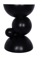 Black Sculpted End Table | Richmond Interiors Jing | Oroatrade..com