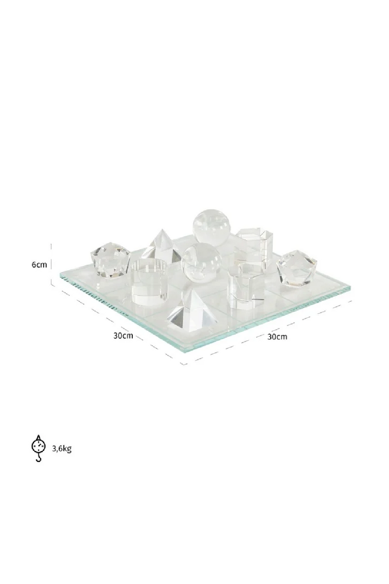 Glass Geometrical Decorative Object | OROA Ami | Oroatrade.com