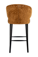 Gold Triangle Bar Stool | Richmond Interiors Indigo | Oroatrade.com